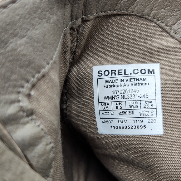 Sorel Cate Zip Bootie 8.5 - Picture 6 of 7